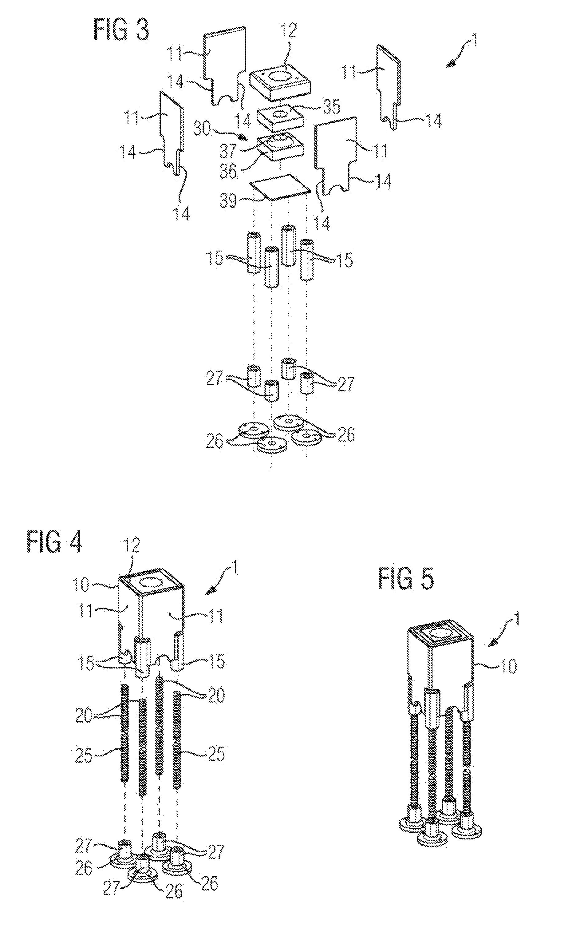 Foundation anchor for industrial-scale machines