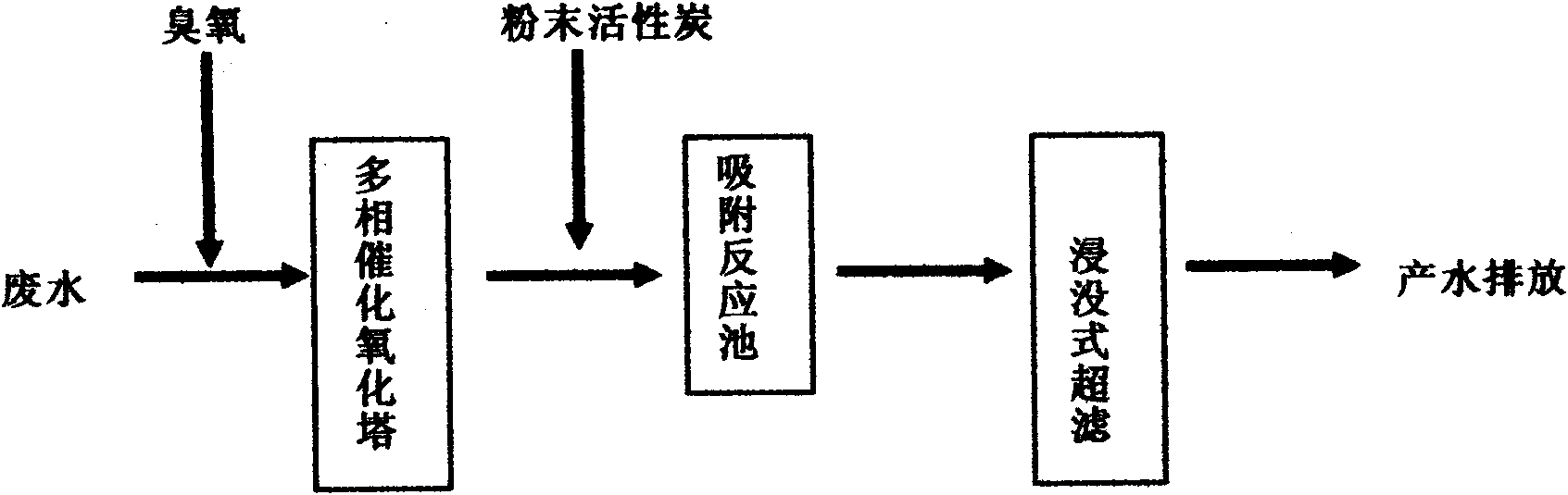 Reverse osmosis concentrated water treatment method