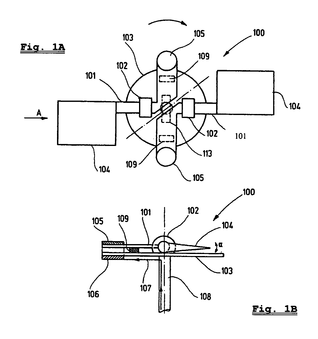 Rotor system for a remotely controlled aircraft