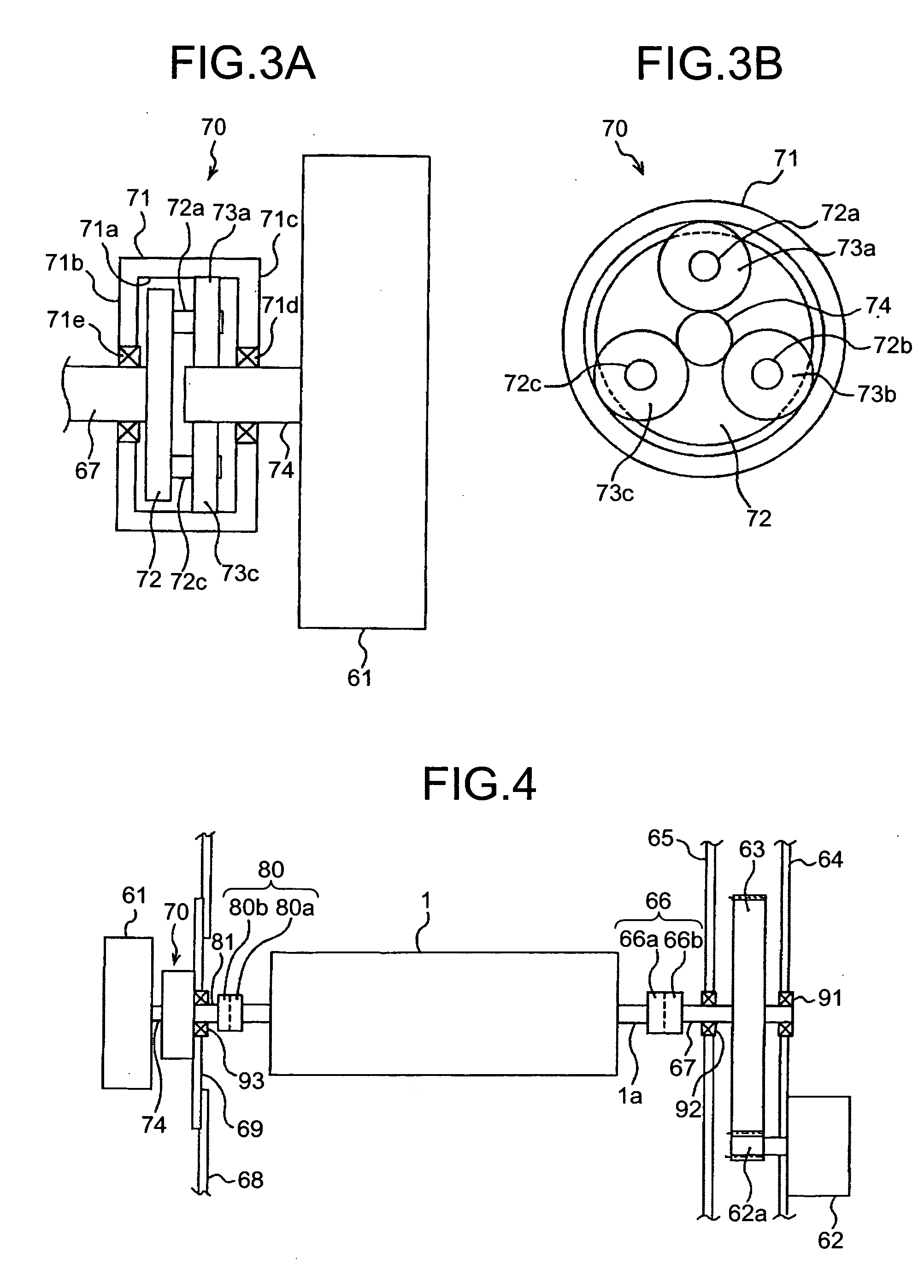 Driving device or image forming apparatus