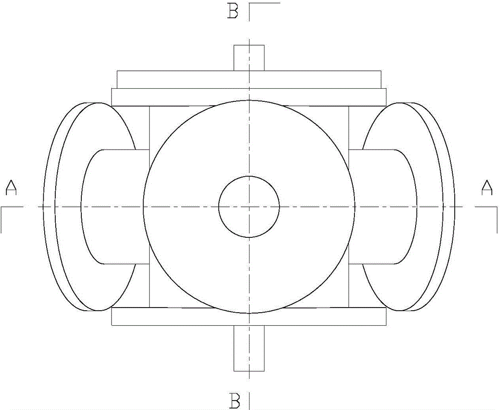 Tee reversing valve