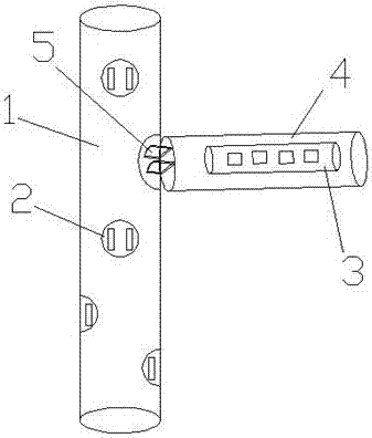 LED colored lamp capable of being freely dismounted and mounted for combination