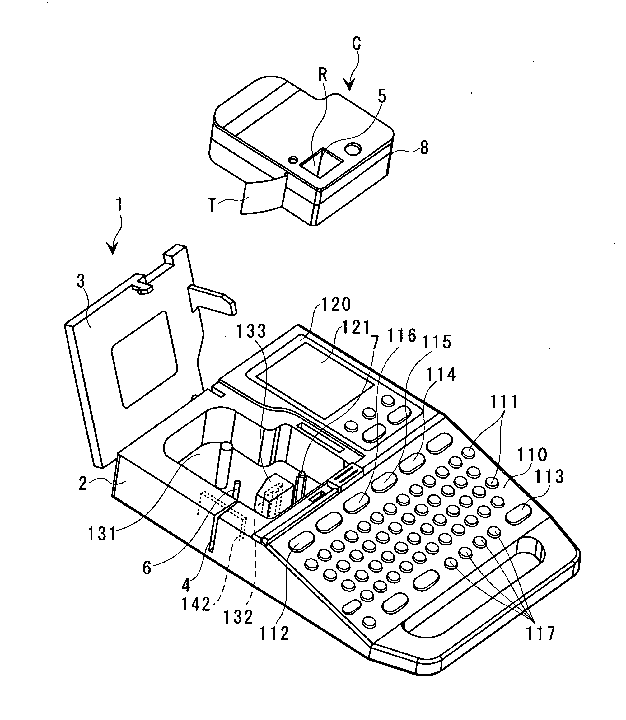 Tape printing apparatus and tape printing method