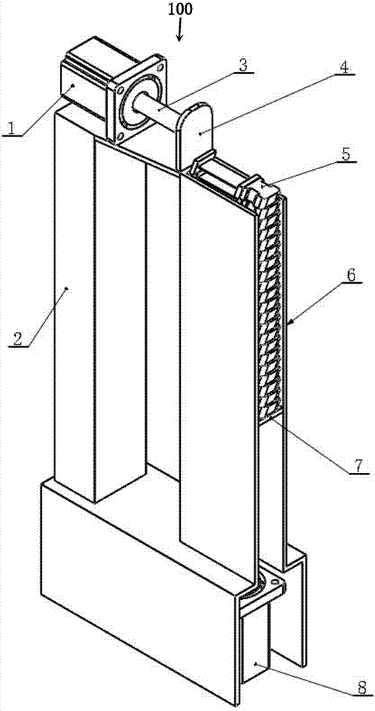 Automatic feeding device for preassembled movable vanes