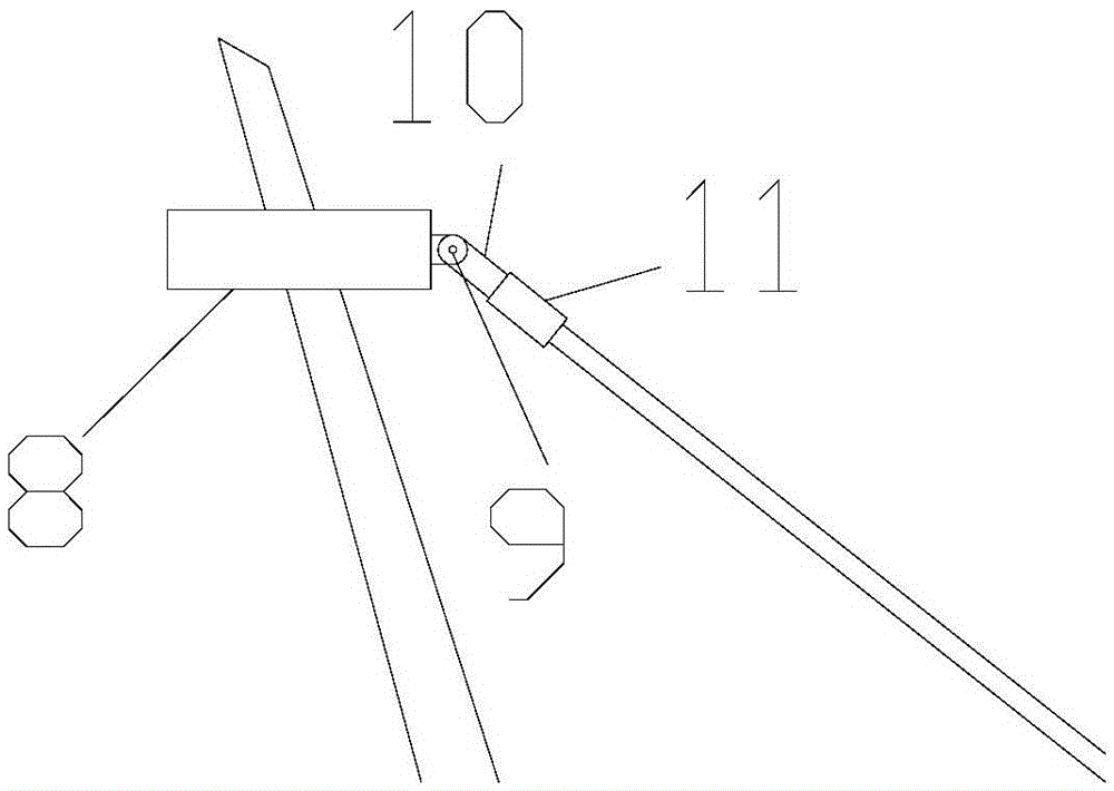 A ramp bridge structure and its construction method