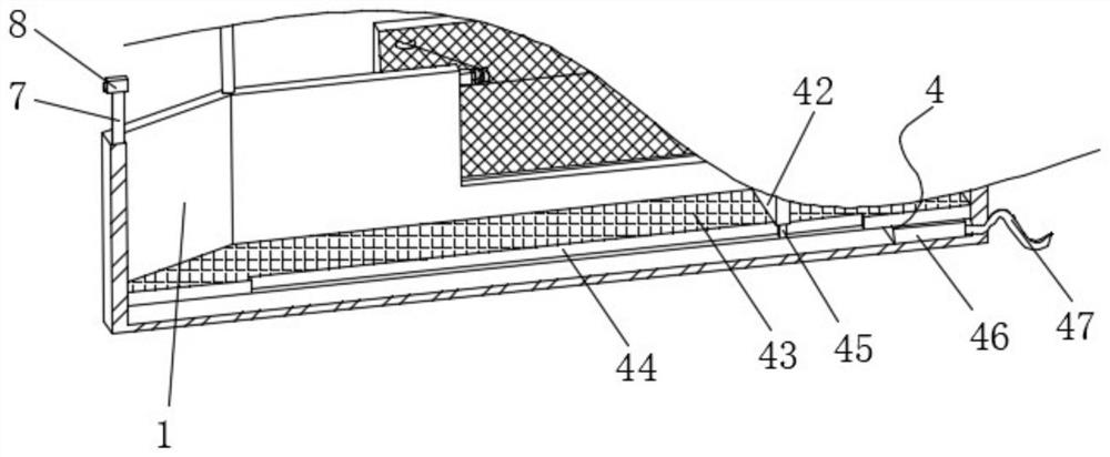 Salvaging device for industrial sewage garbage and using method thereof