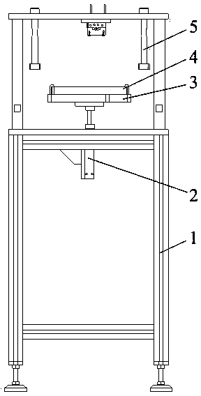 Automobile door lock sleeve detection equipment