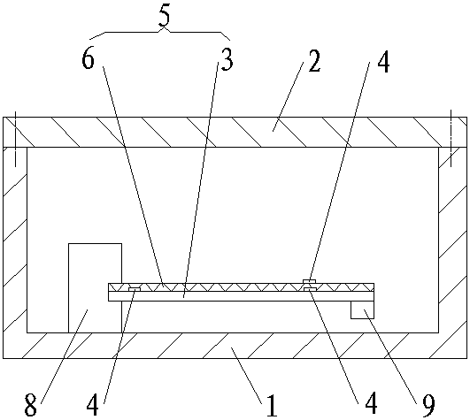 Surface Acoustic Wave Based Sensing Vibration Sensor with Temperature Compensation