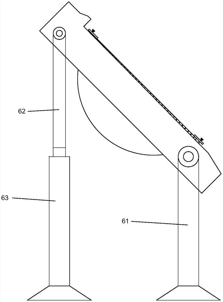 Optical fiber concrete-based picture showing equipment