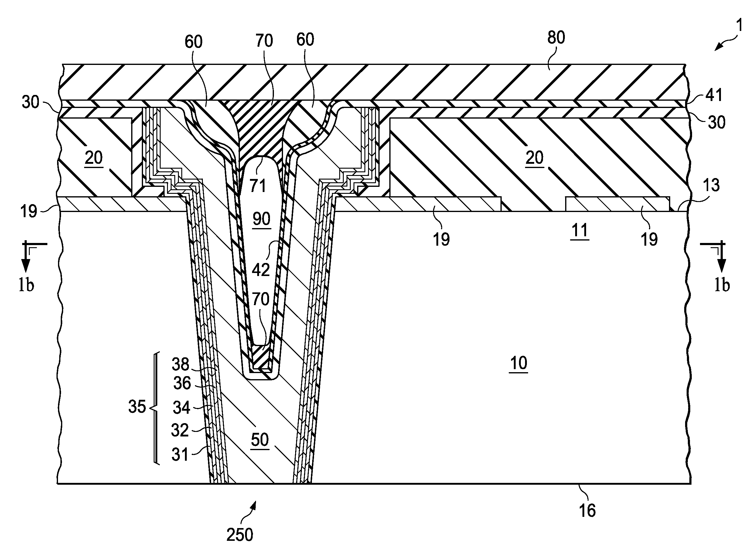 Through substrate via semiconductor components