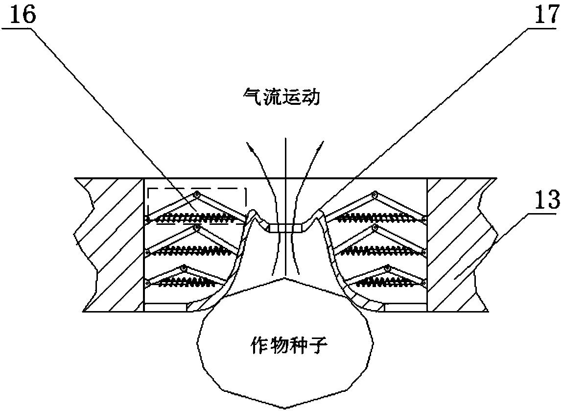 A pneumatic ultra-high-speed precision seed metering device