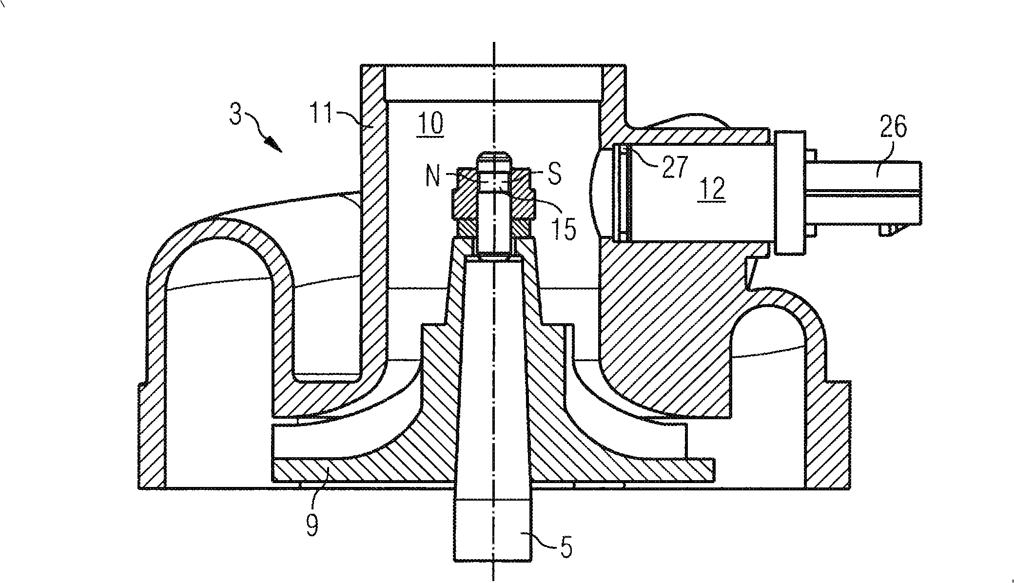 Compressor casing for an exhaust gas turbocharger