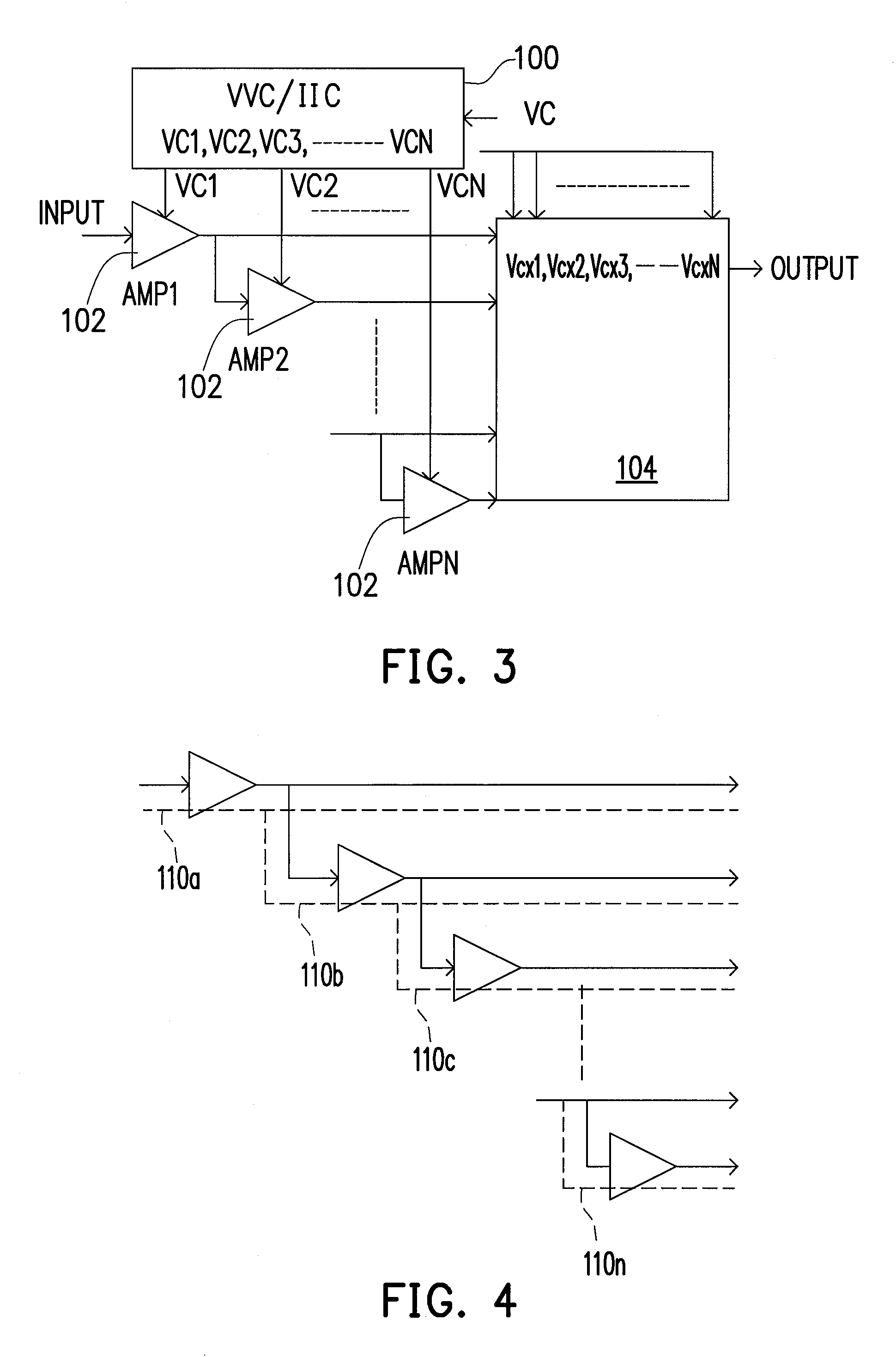 Amplifier with wide gain range