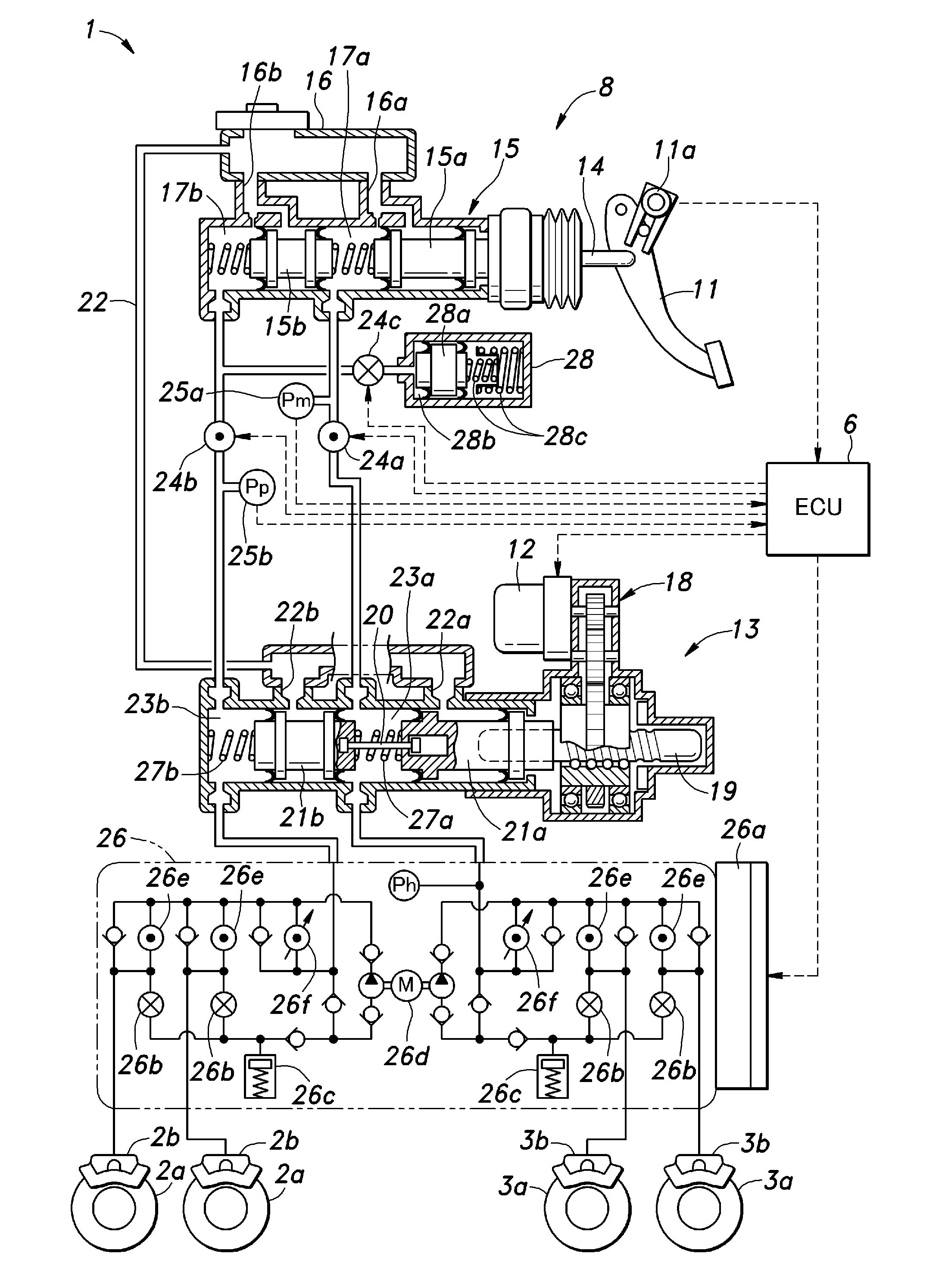 Vehicle brake system