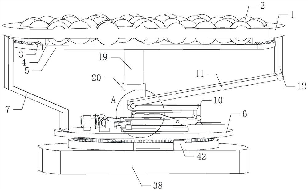 Automatic sorting equipment for logistics transportation