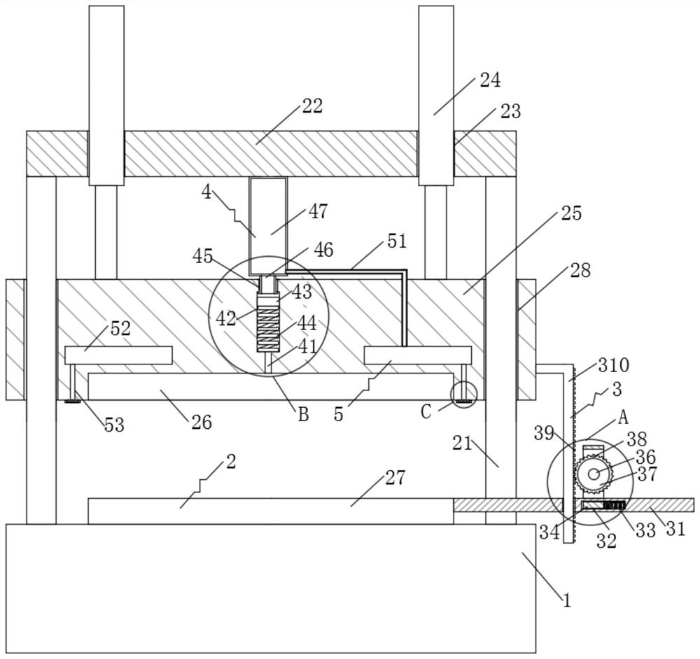 Automatic die-casting die cleaning device