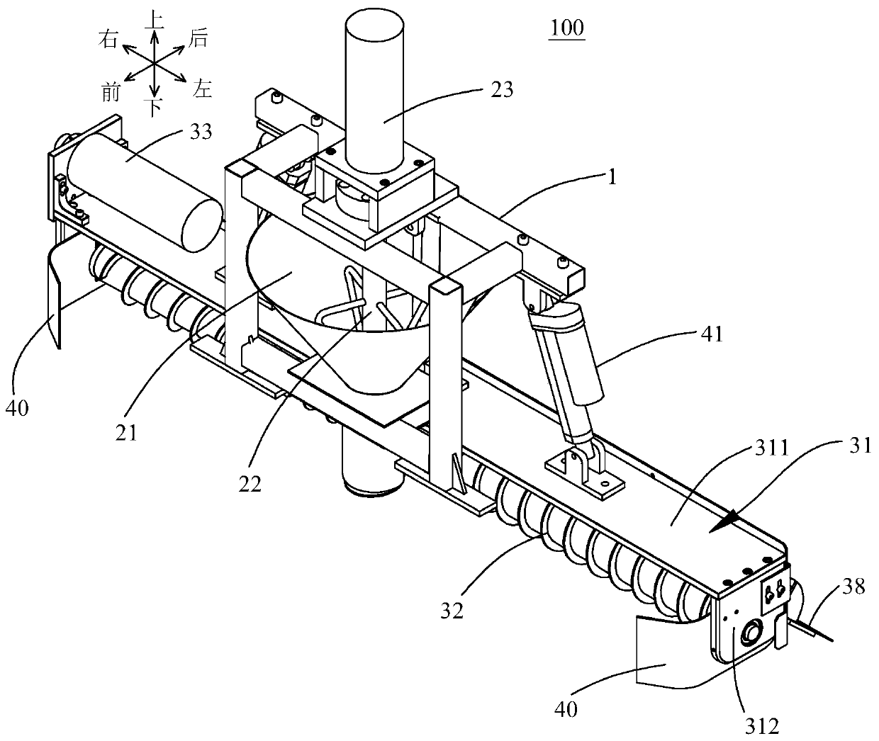 Troweling mechanism