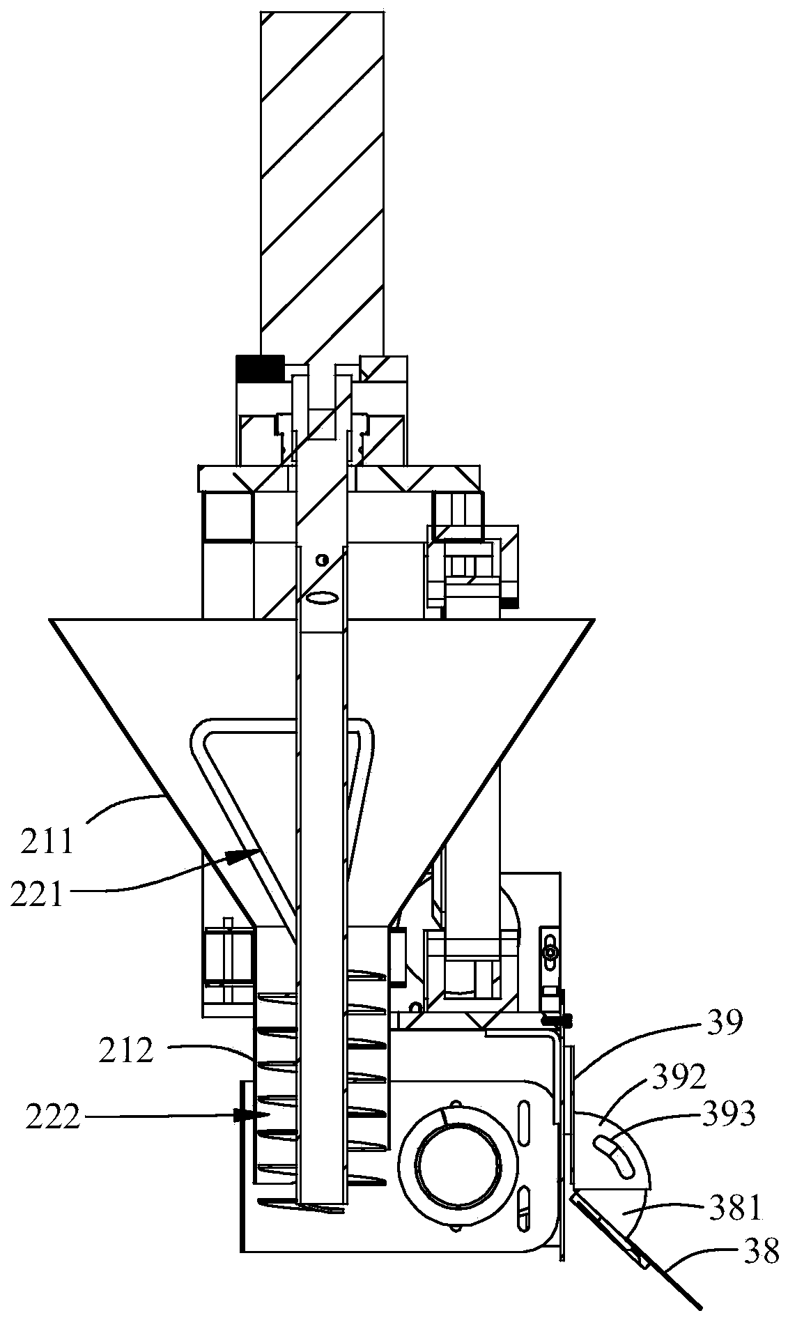 Troweling mechanism