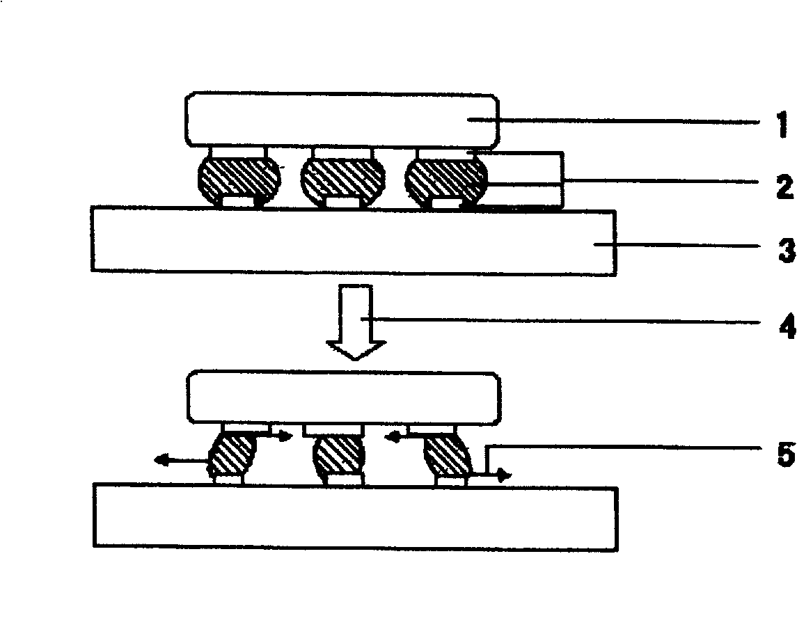 Self adaptive lead-free solder component preparation method