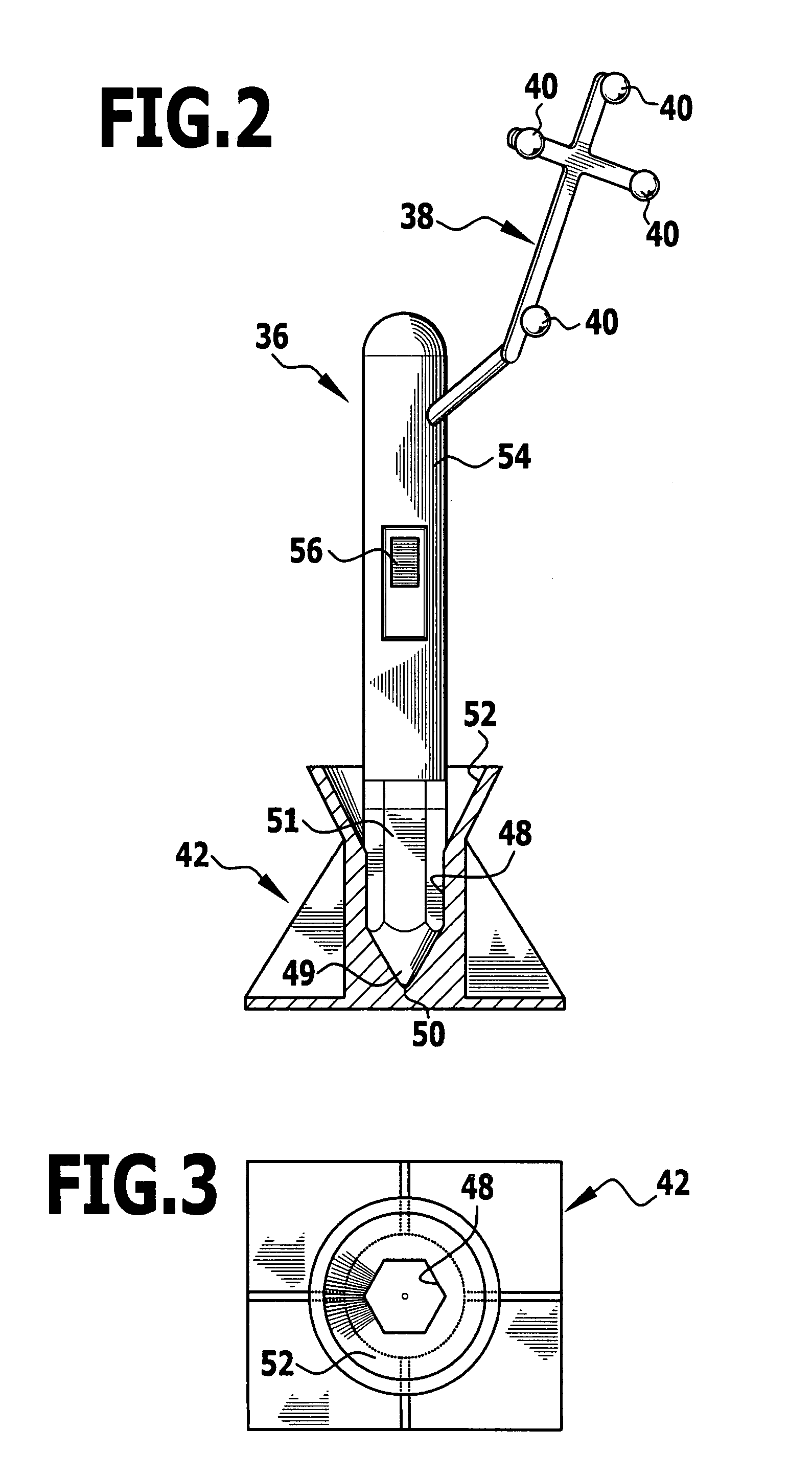 Calibration method and calibration device for a surgical referencing unit