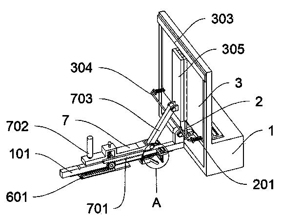 Periodical reading display device based on periodical reading damage prevention