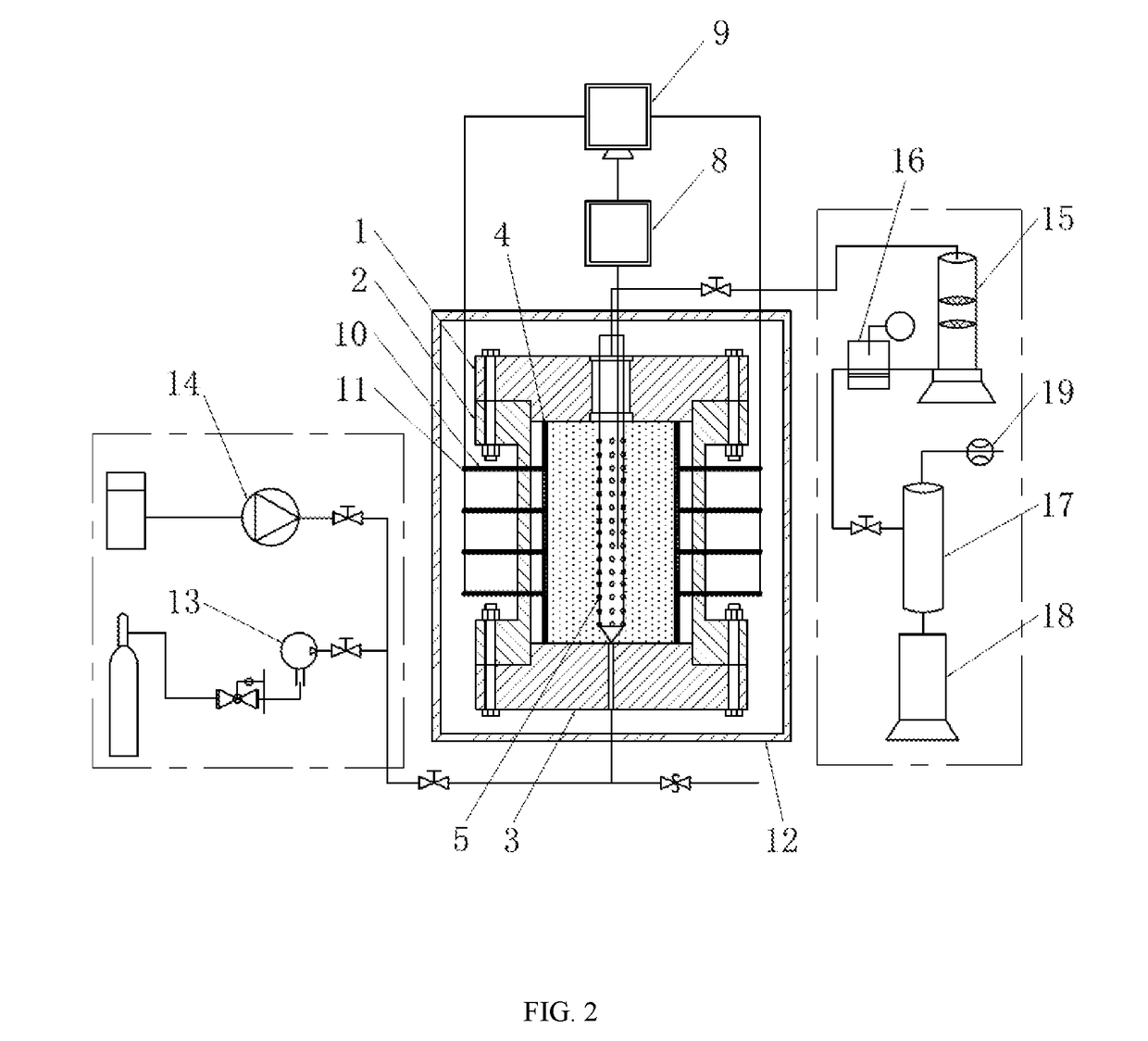 Experimental device and method for studying relationship between sediment yield behavior and radial deformation of porous media during exploitation of natural gas hydrates