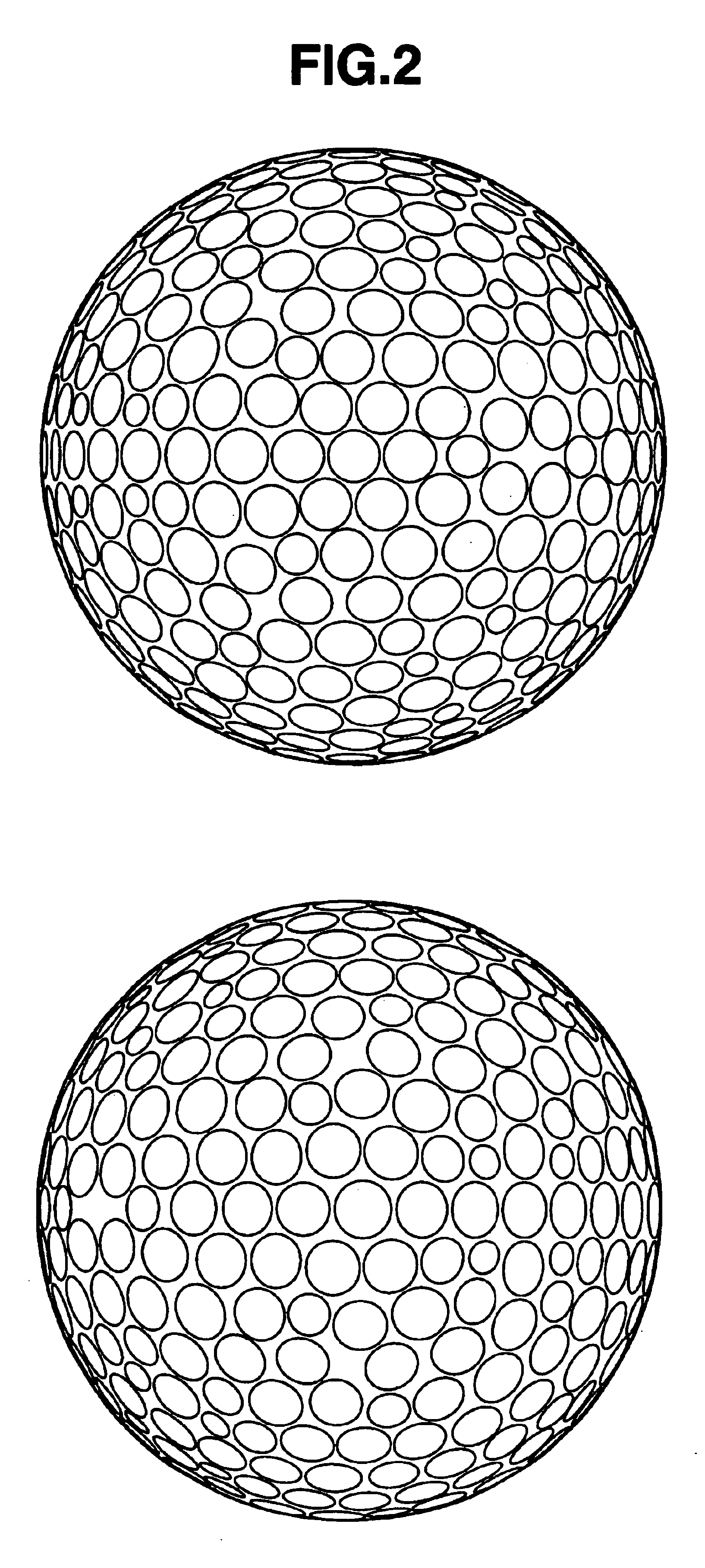 Two-piece solid golf ball