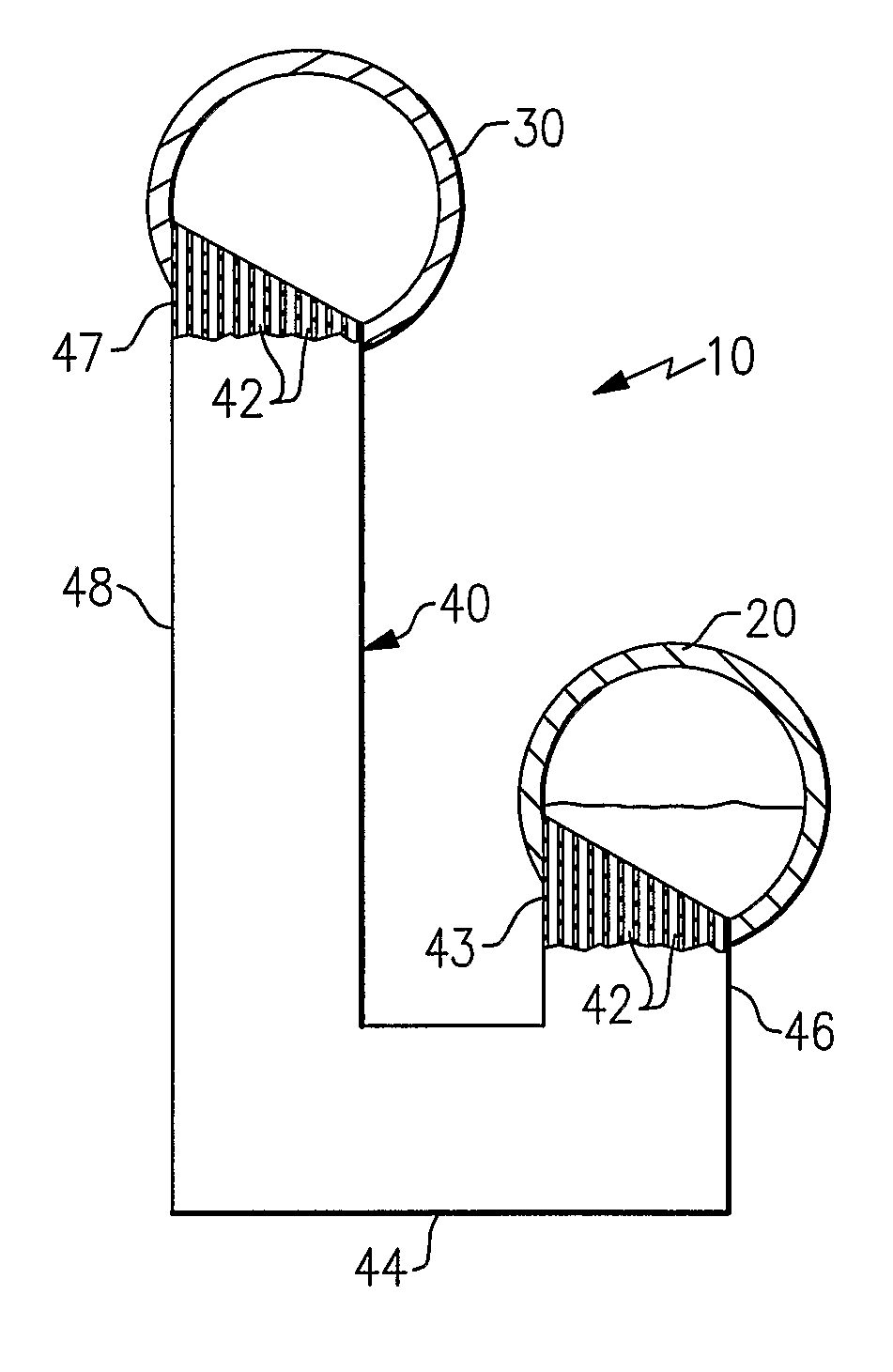 Multi-channel flat-tube heat exchanger