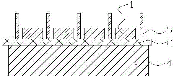 Single-sided light emission light emitting element and production method thereof