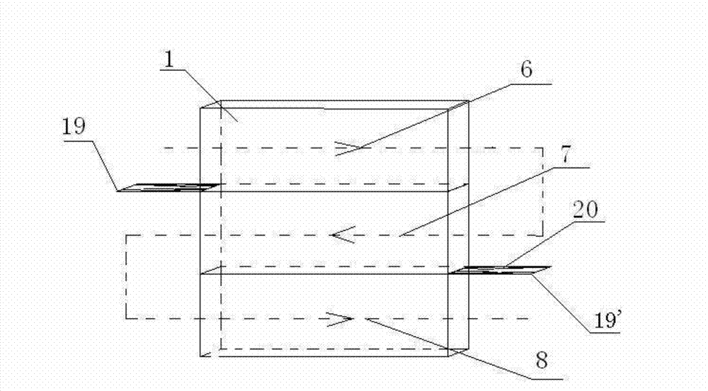 Novel plate type economizer