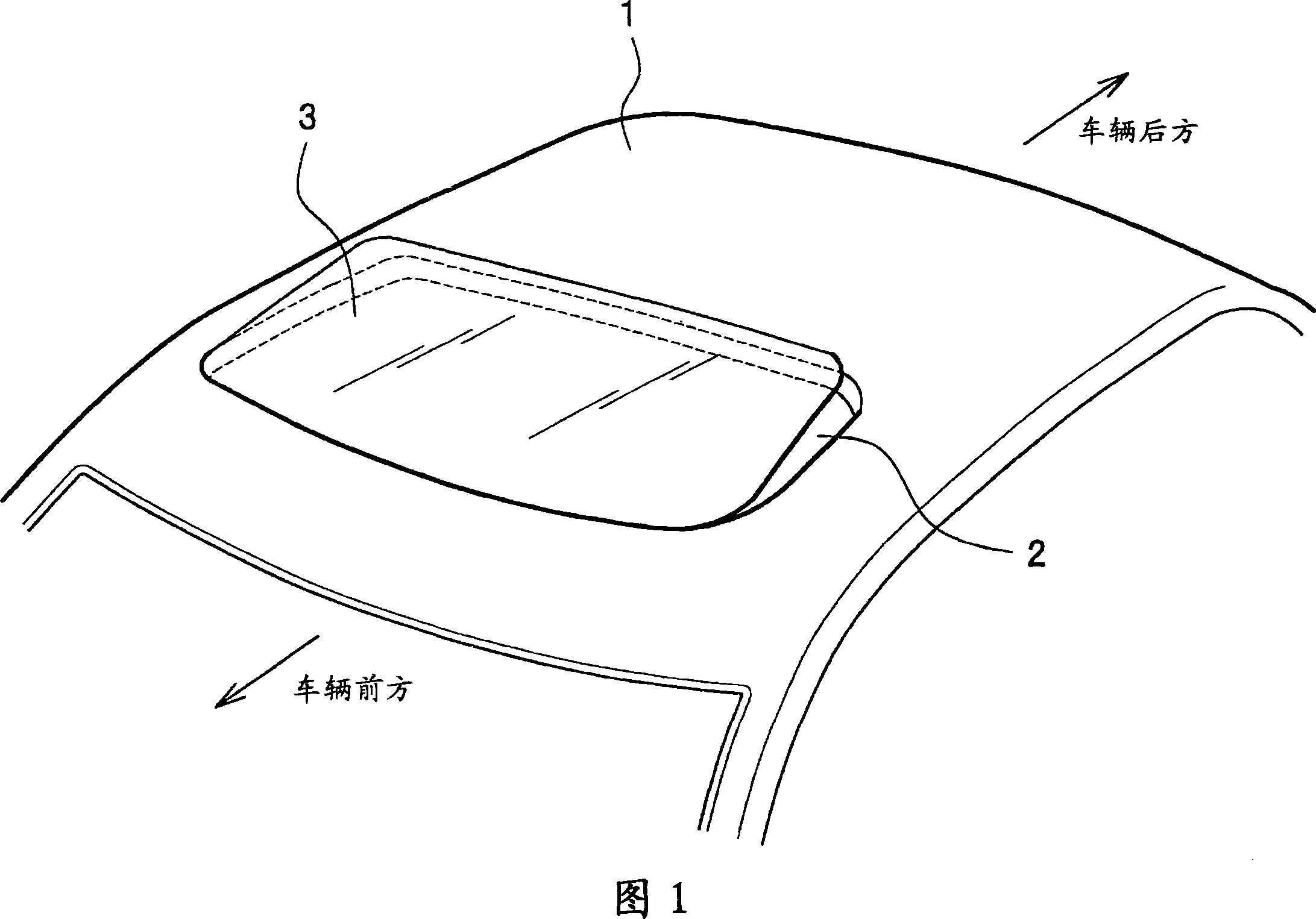 Control system of open/close part for a vehicle