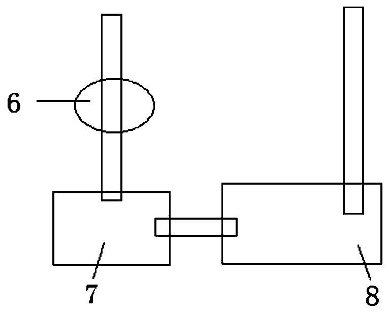 A laser gain fiber cooling device