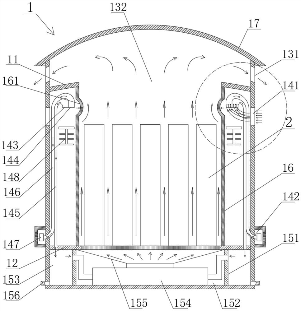 Positive pressure space switch cabinet