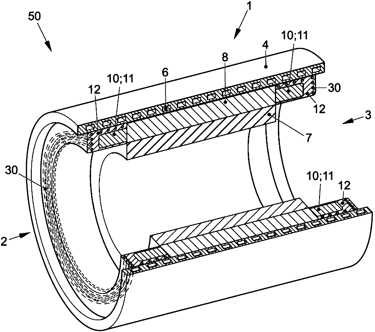 Stator for electric machine of vehicle, electric machine of vehicle and vehicle