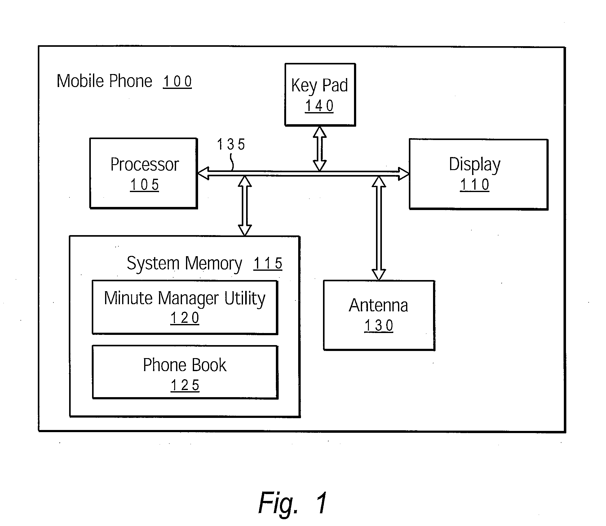 Method and system for restricting minute usage of a mobile phone address book entry