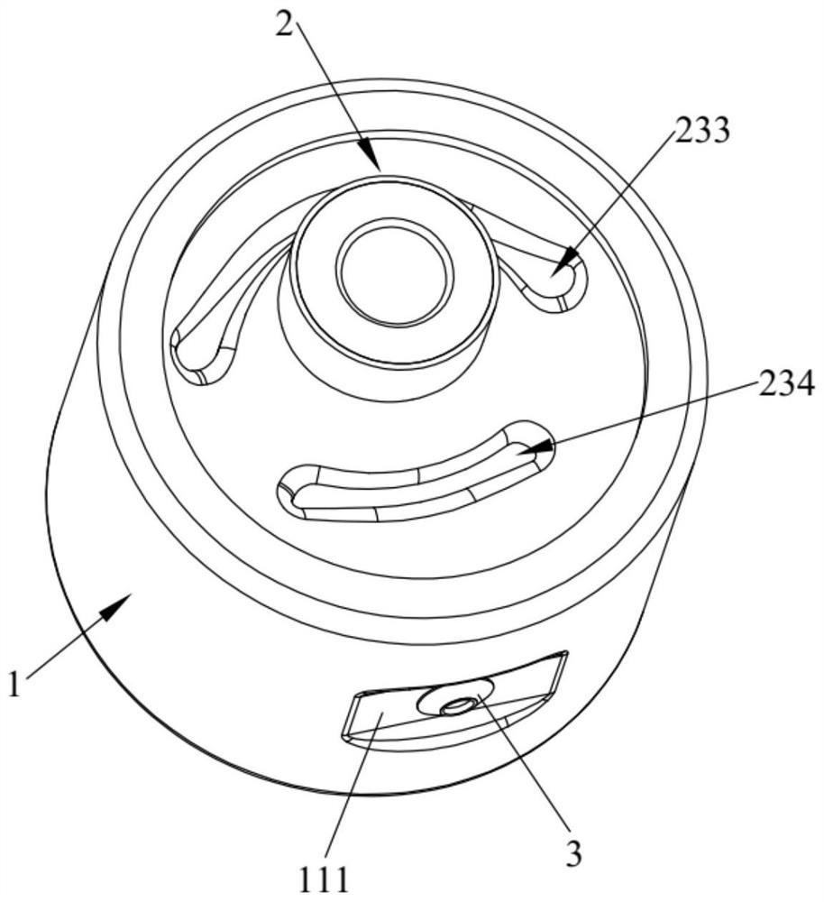 A hydraulic bushing