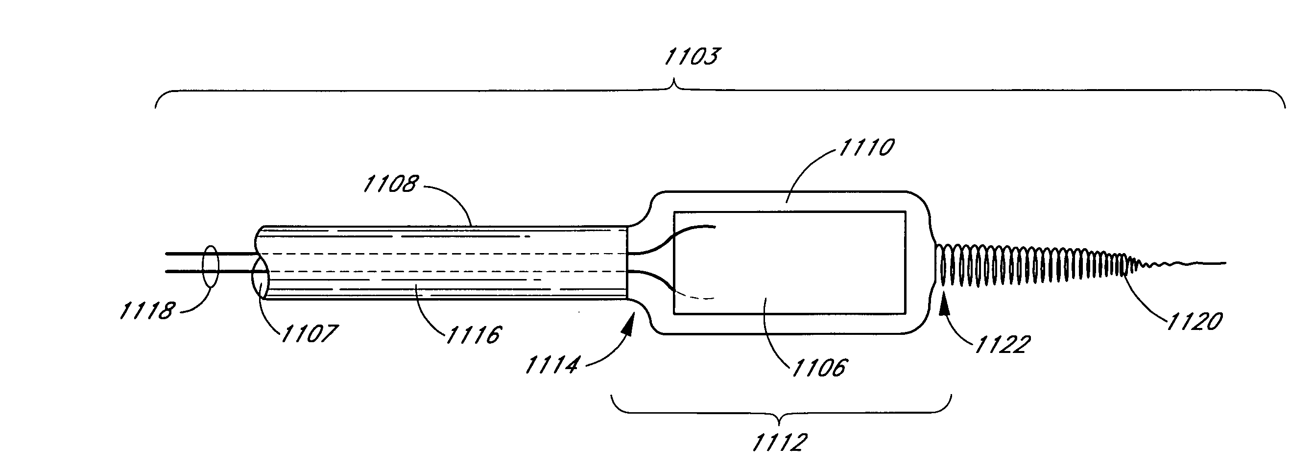 Small vessel ultrasound catheter