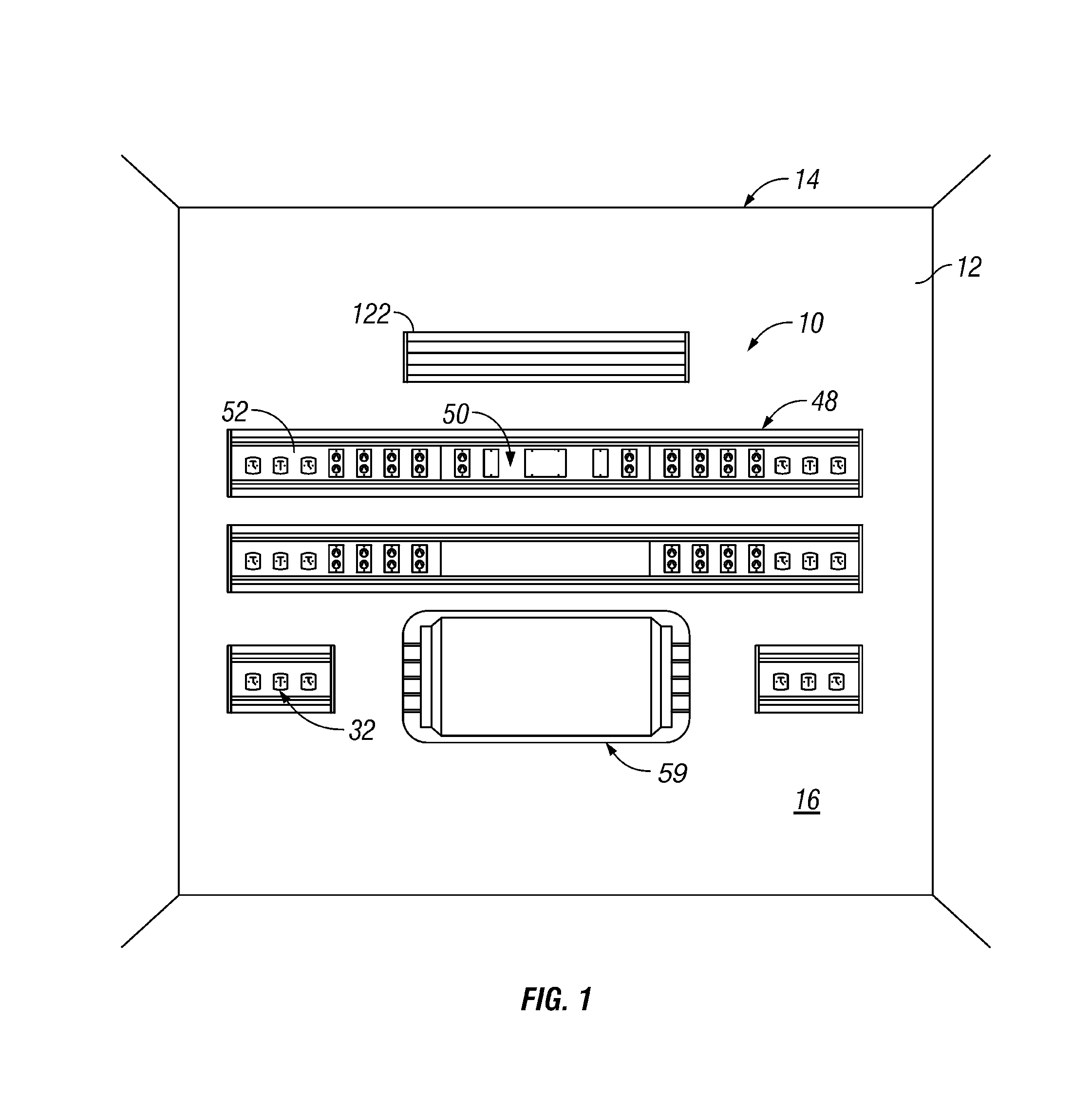 Modular in-wall medical services outlet system