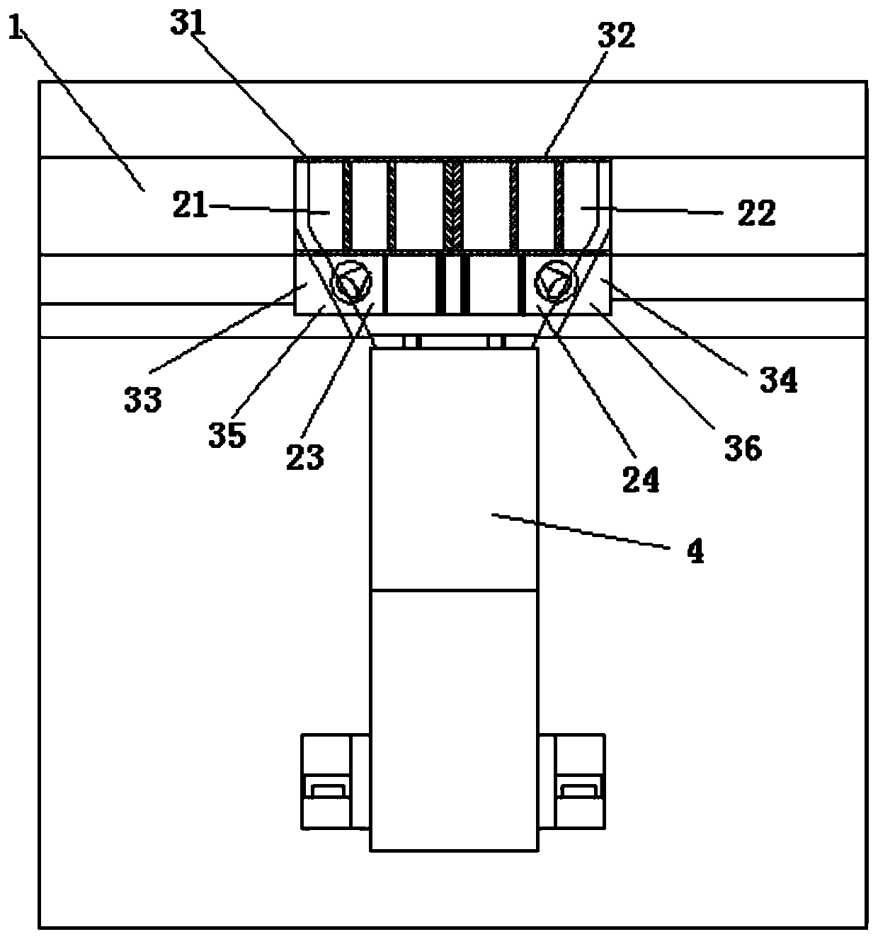 Movable thermal environment device for ground thermal protection and insulation test of aerospace vehicle