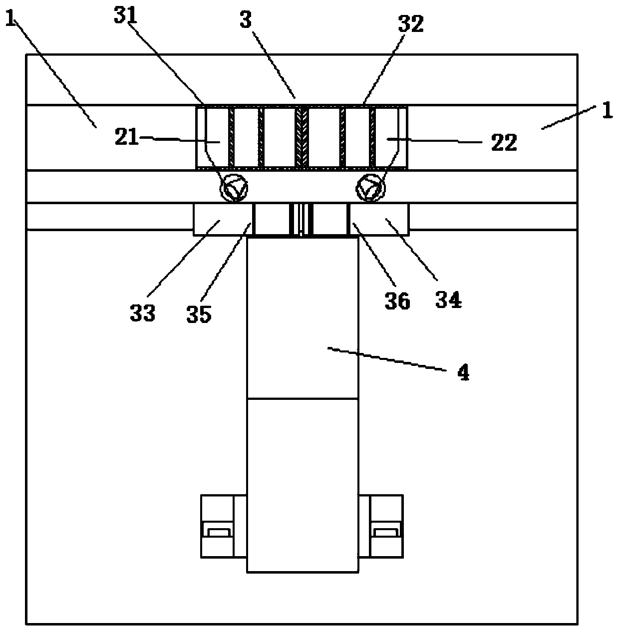 Movable thermal environment device for ground thermal protection and insulation test of aerospace vehicle