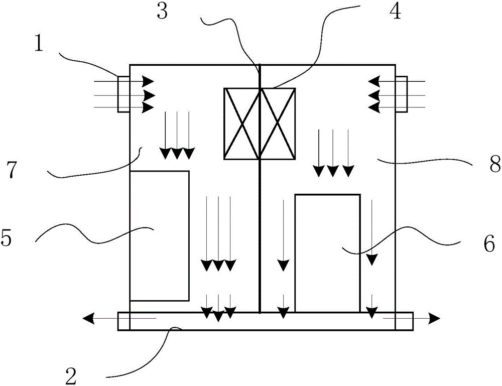 Heat dissipation apparatus for pole-mounted power active filtering apparatus