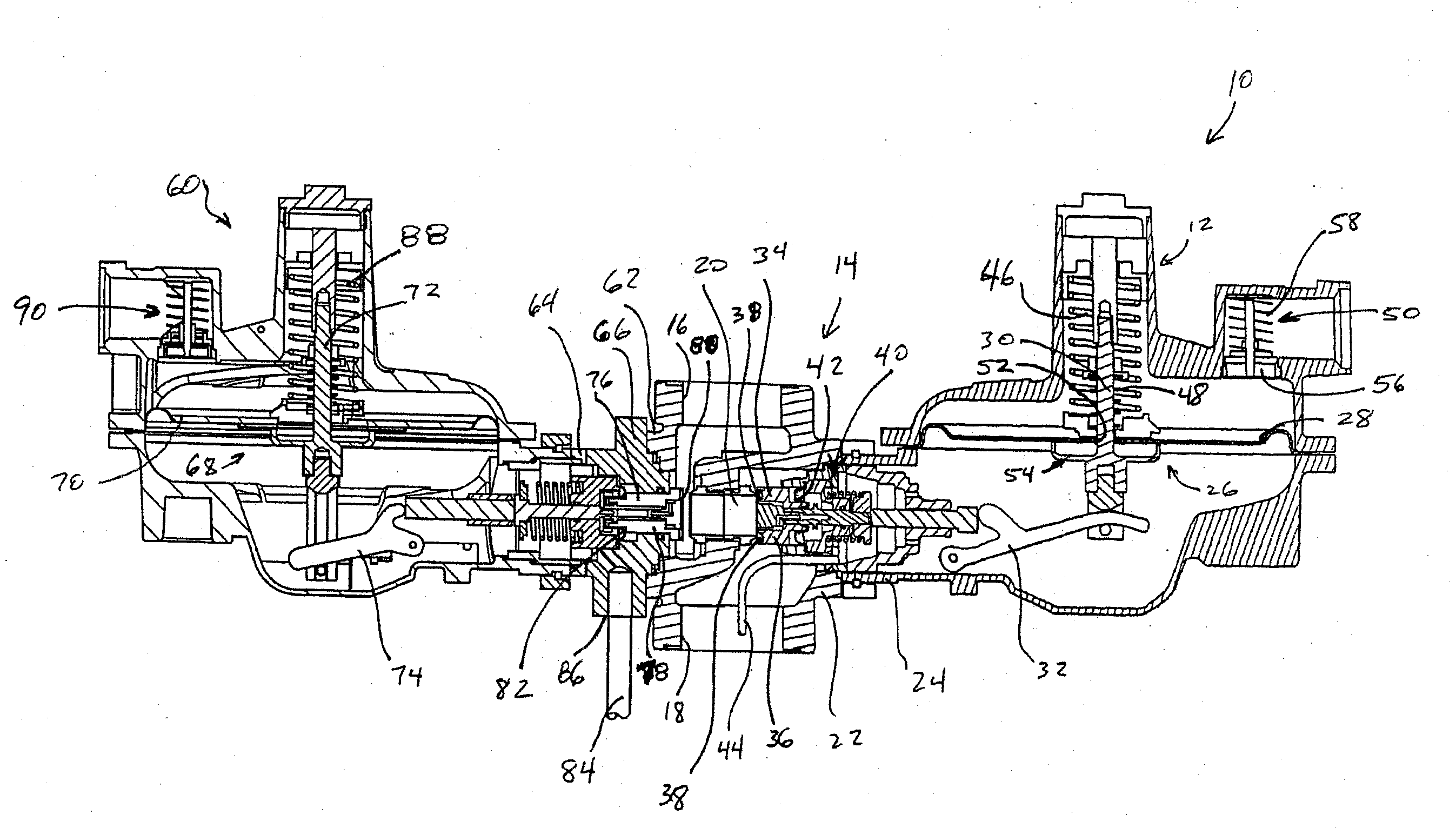 Valve Body with Dual Sense Mechanism