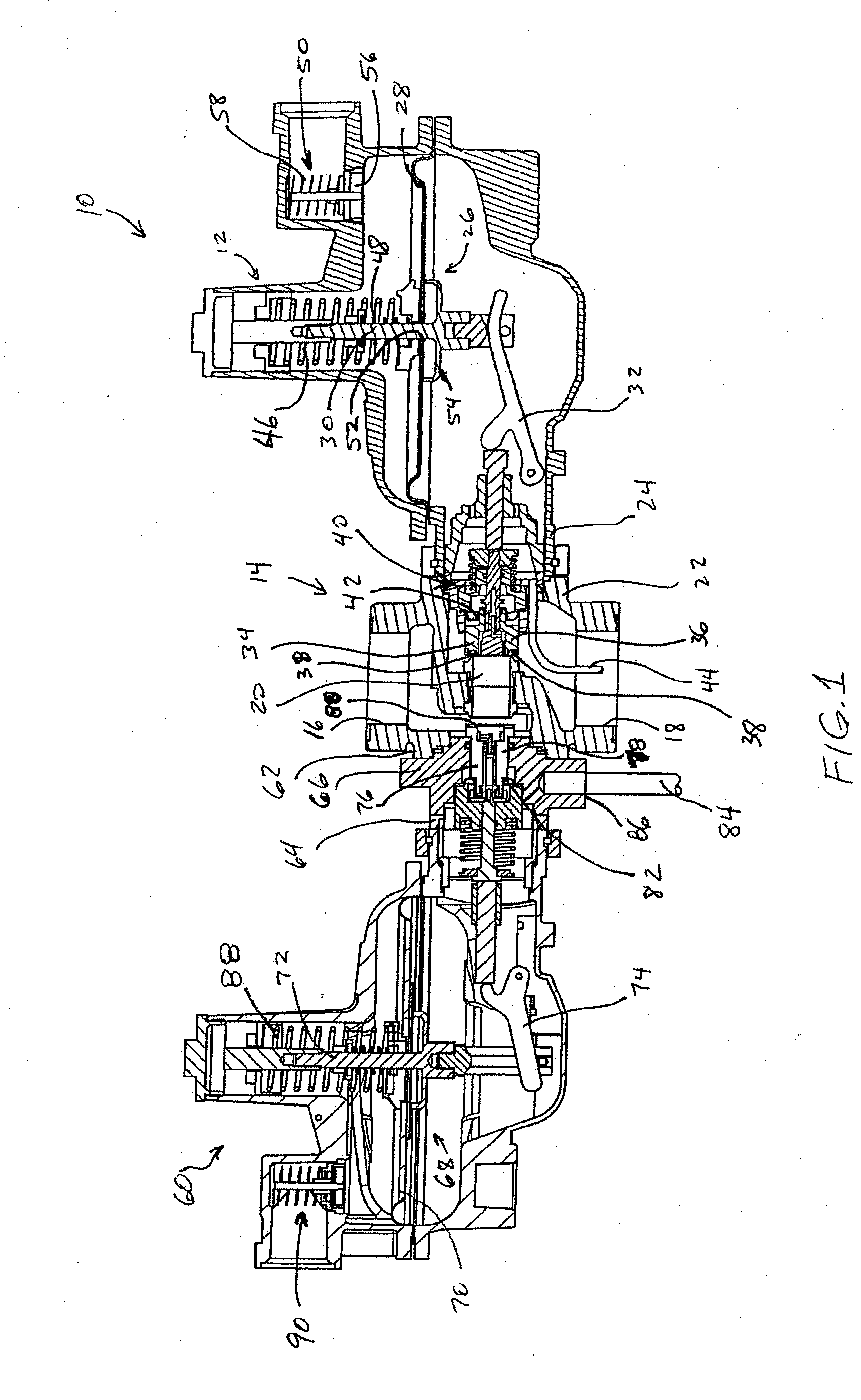 Valve Body with Dual Sense Mechanism