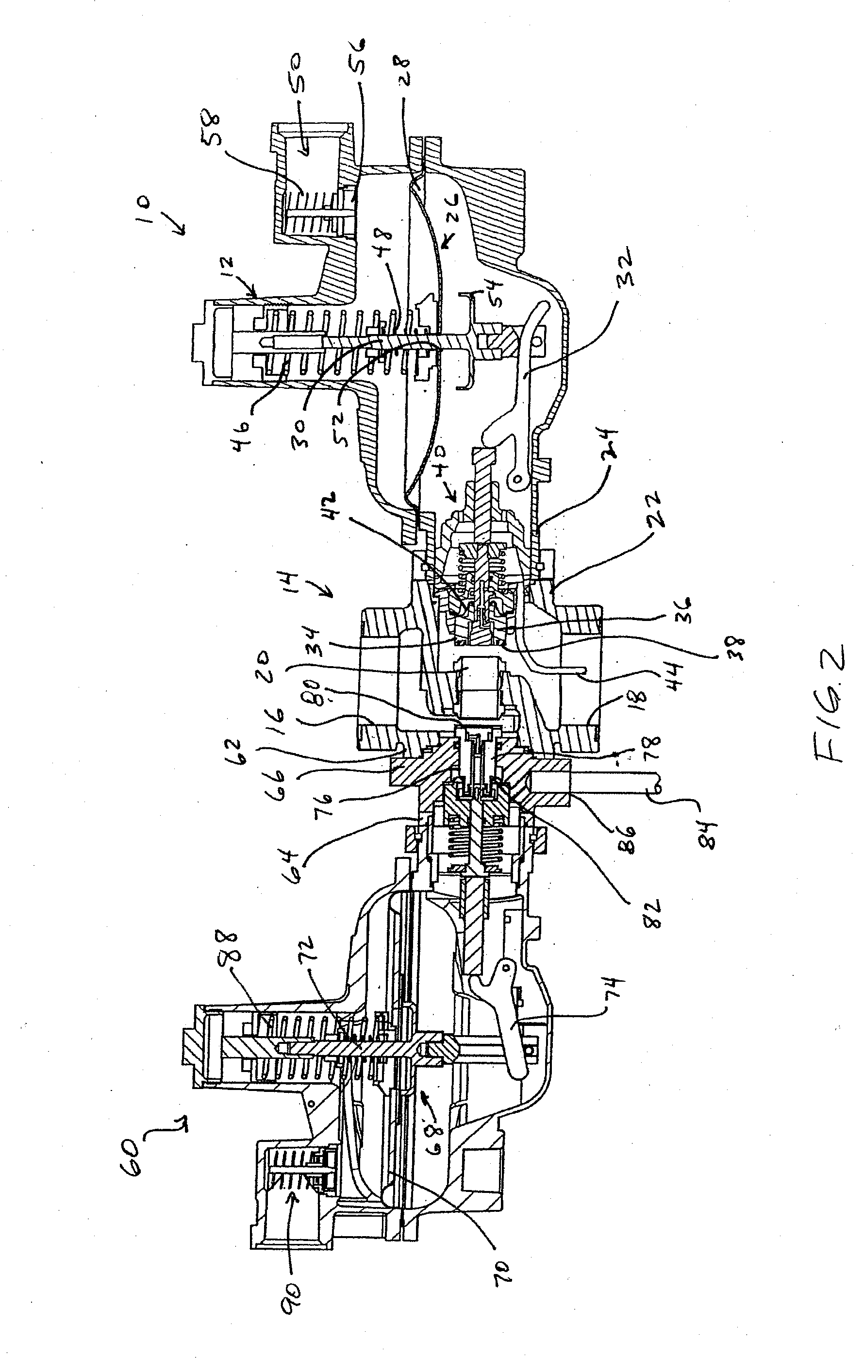 Valve Body with Dual Sense Mechanism