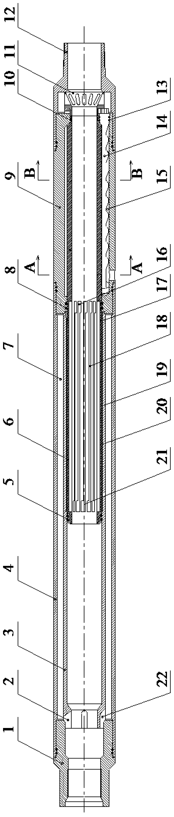 A bridge-type concentric polymerizer for layered polymer injection wells