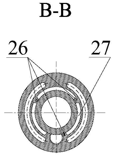 A bridge-type concentric polymerizer for layered polymer injection wells