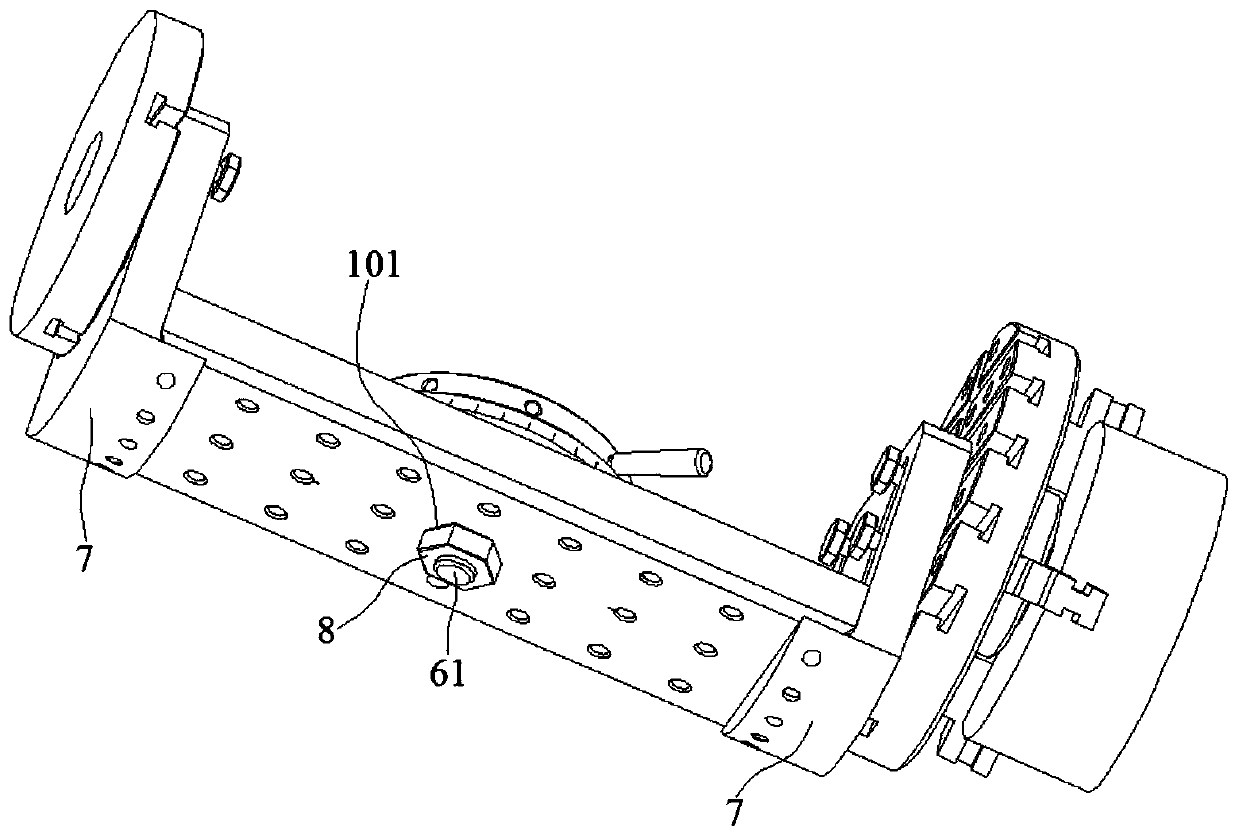 Enhanced multi-axis finish milling device