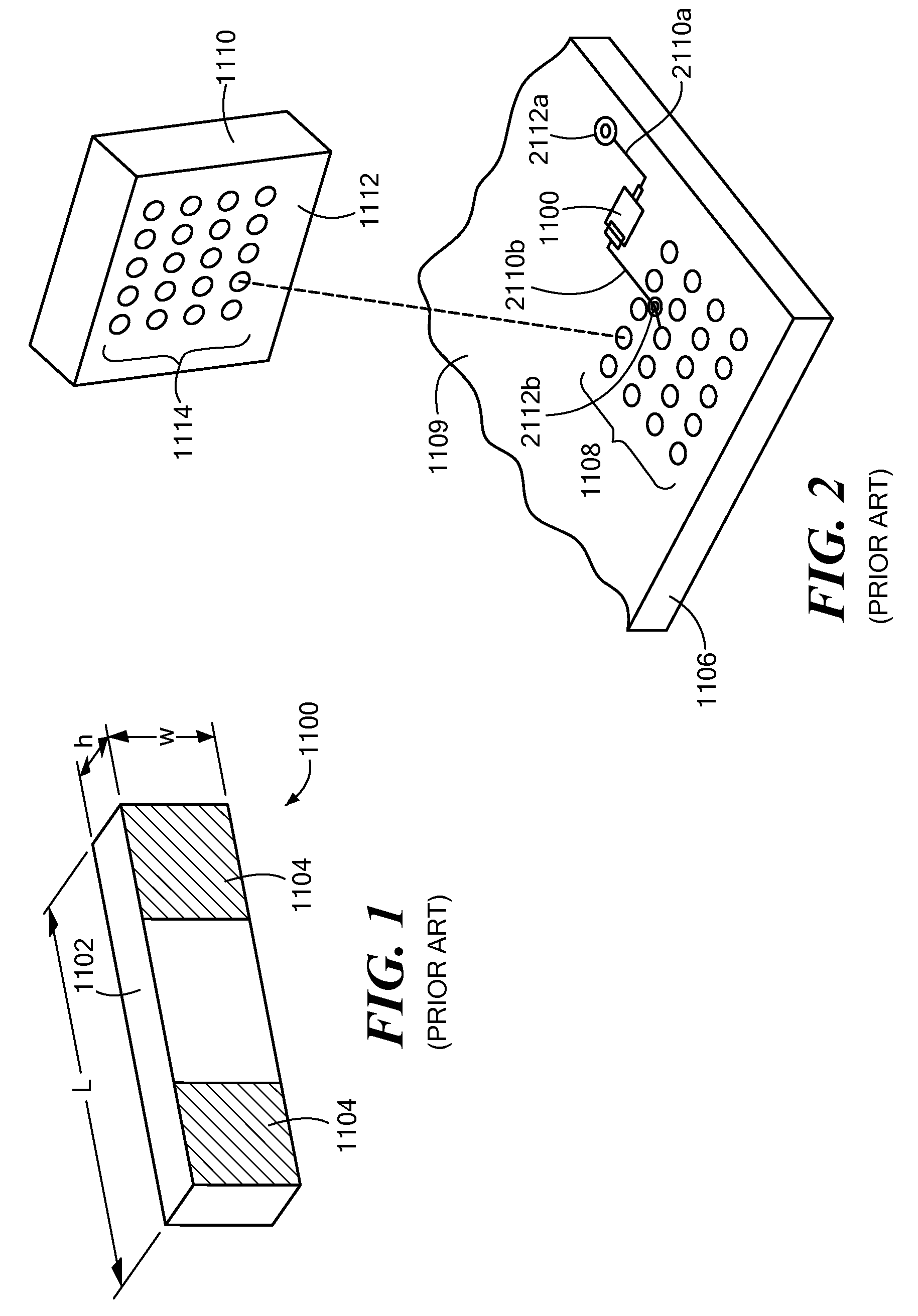 Interconnect device with discrete in-line components