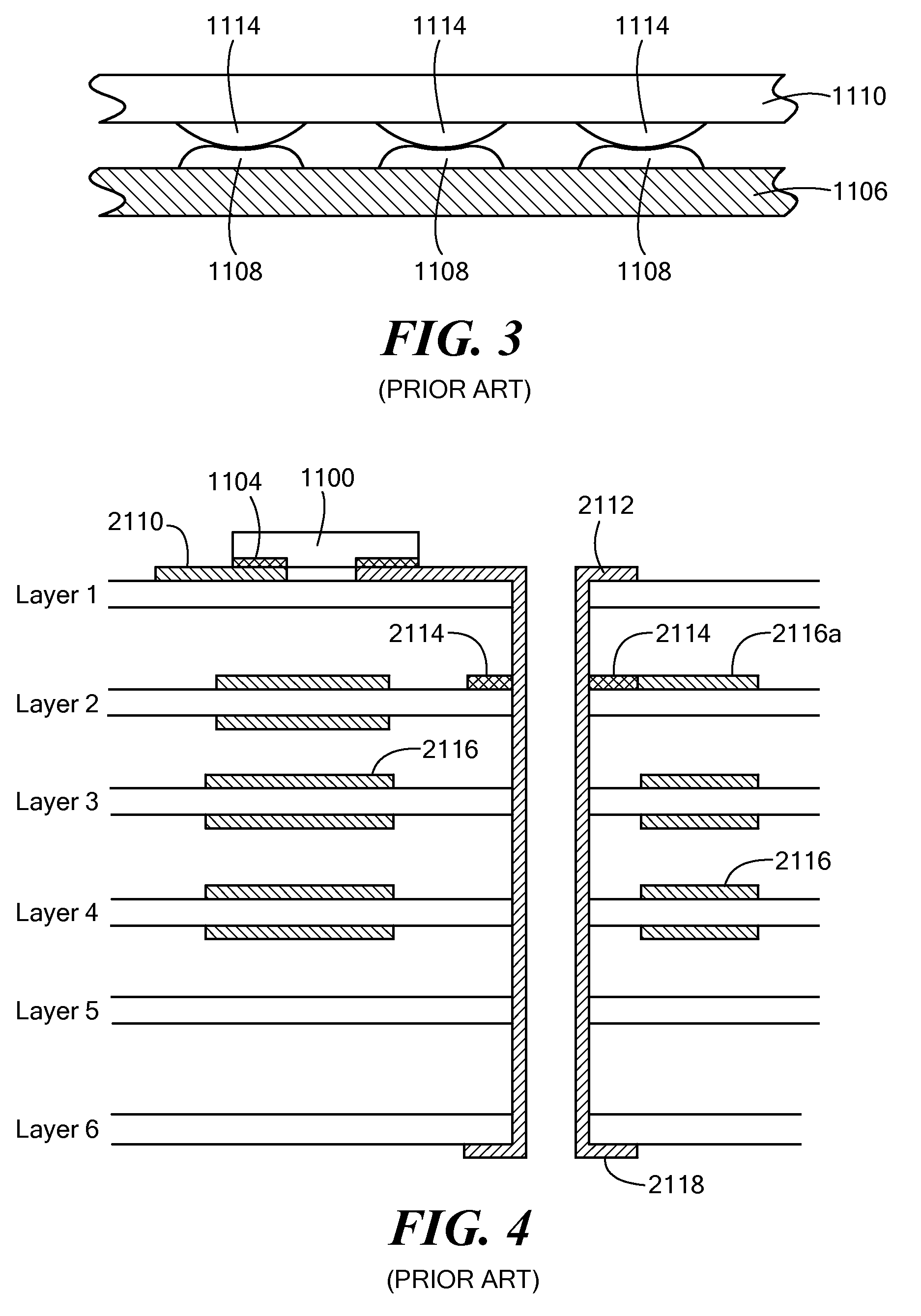 Interconnect device with discrete in-line components