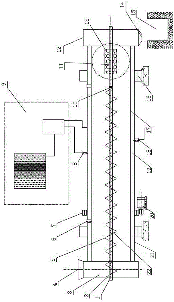 Novel aerobic continuous closed type drum reactor